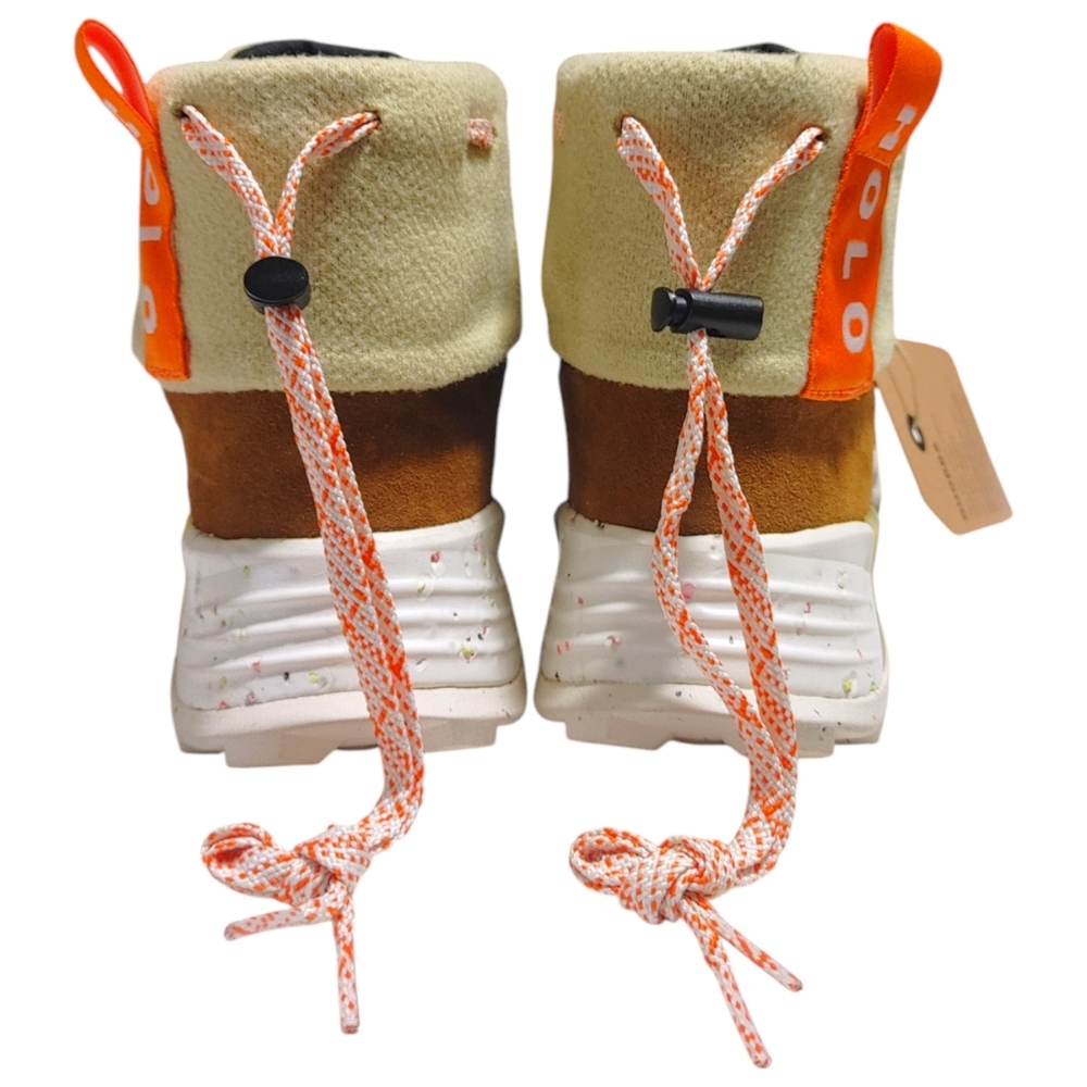 Holo Beige Brown Quorra Lace Up Hiking Sneakers Boots Women's Size 11 NWT - Picture 8 of 10